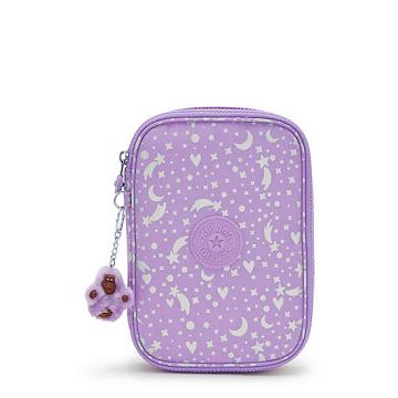 Kipling 100 Pens Printed Case Vesker Lilla | NO 1324MQ